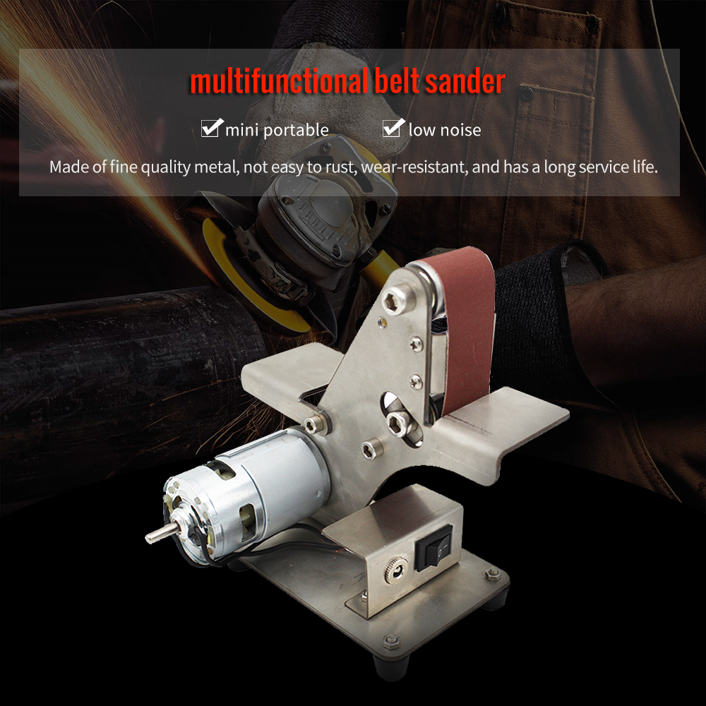 Mini Belt Sander Sand-belt Machine 