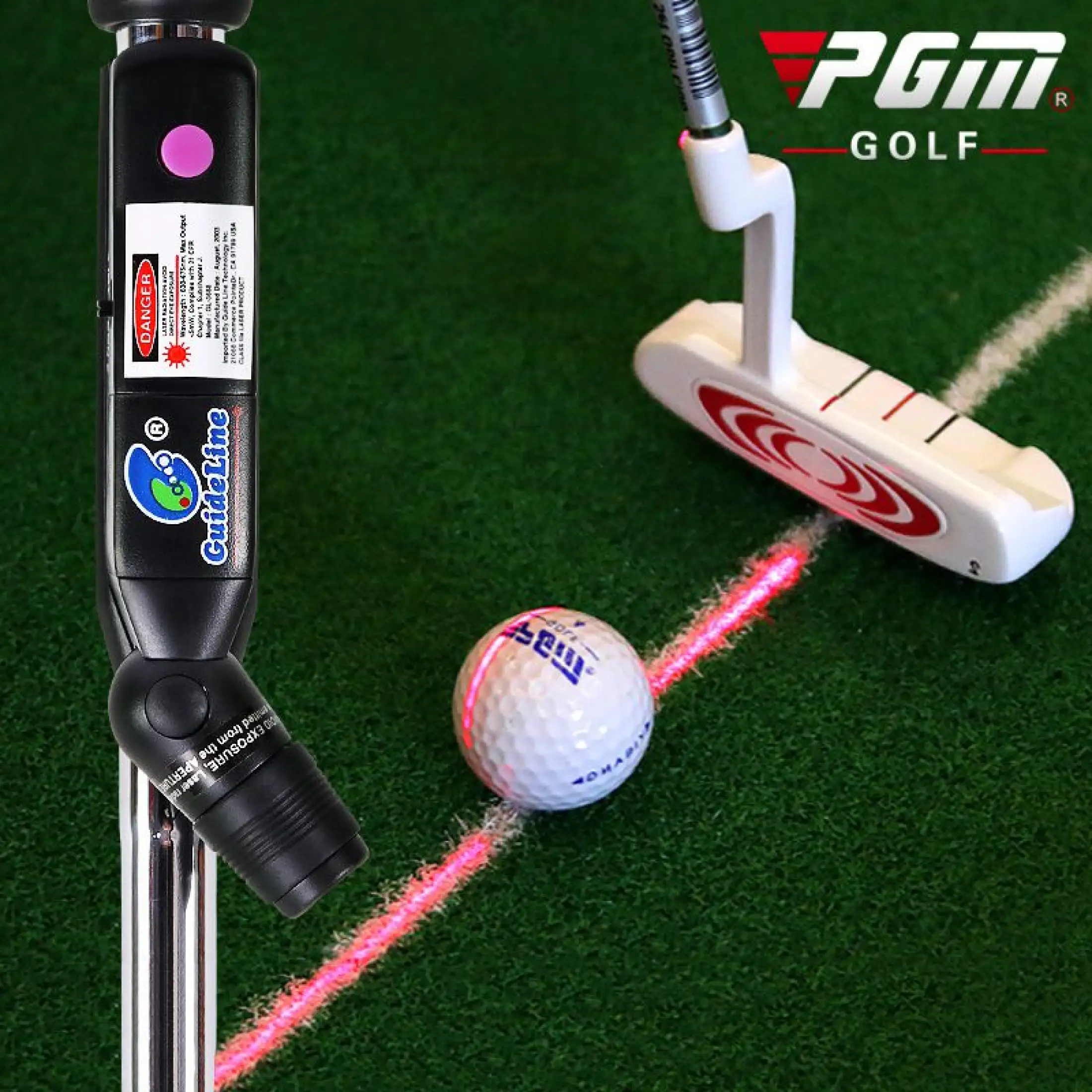 golf putting laser training aid