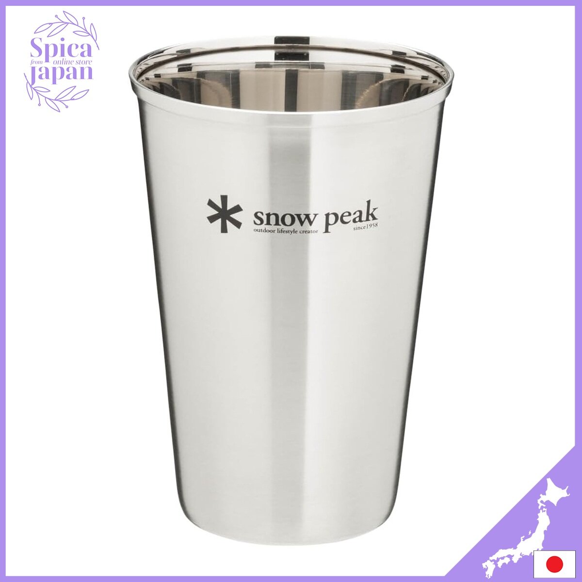 Snow Peak ECO CUP Eco Cup Camping Outdoor (Direct from Japan) ราคา 2,700 บาท*ส่งฟรี