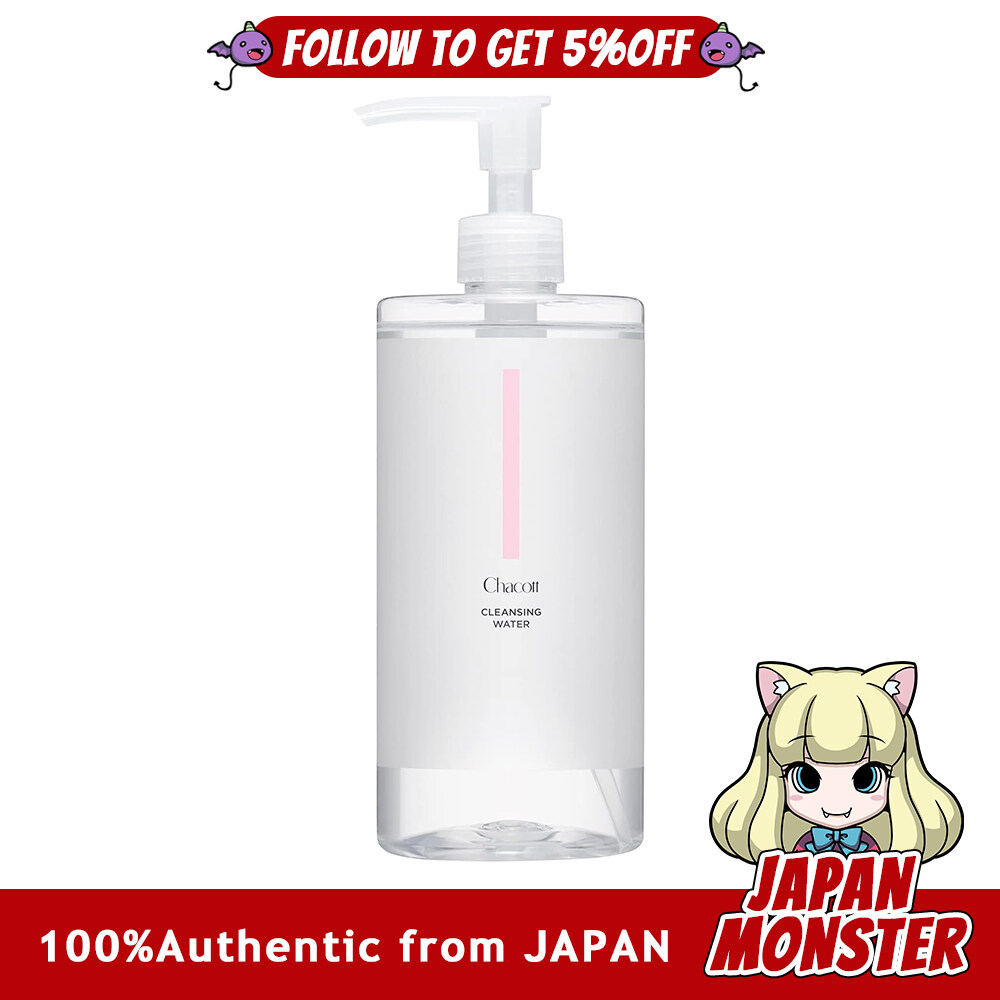 Chacott Cleansing Water Pump Type Double Face Wash Lotion 500ml 001 For Women and Men Genderless Cosmetics 1 Piece Japan