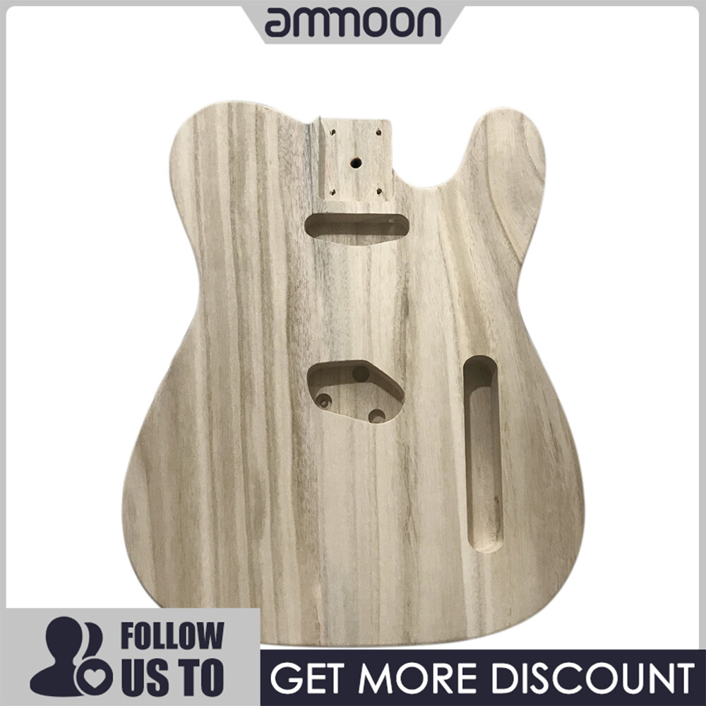 Quà bí mật Polished Wood Type Electric Guitar Barrel DIY Electric Maple Guitar Barrel Body For TL Style Guitar