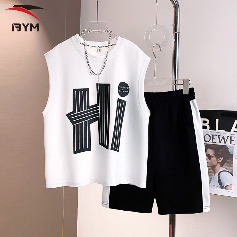 BeiYiMeng ชุดเสื้อผ้าสำหรับเด็กผู้ชายลายทางลำลองสำหรับเสื้อผ้าเด็ก4-16ปี2ชิ้นเสื้อยืดแขนสั้นเสื้อโปโลพร้อมชุดเกาหลีเสื้อผ้าเด็กกางเกงครึ่งแขน ราคา  414 บาท*ส่งฟรี