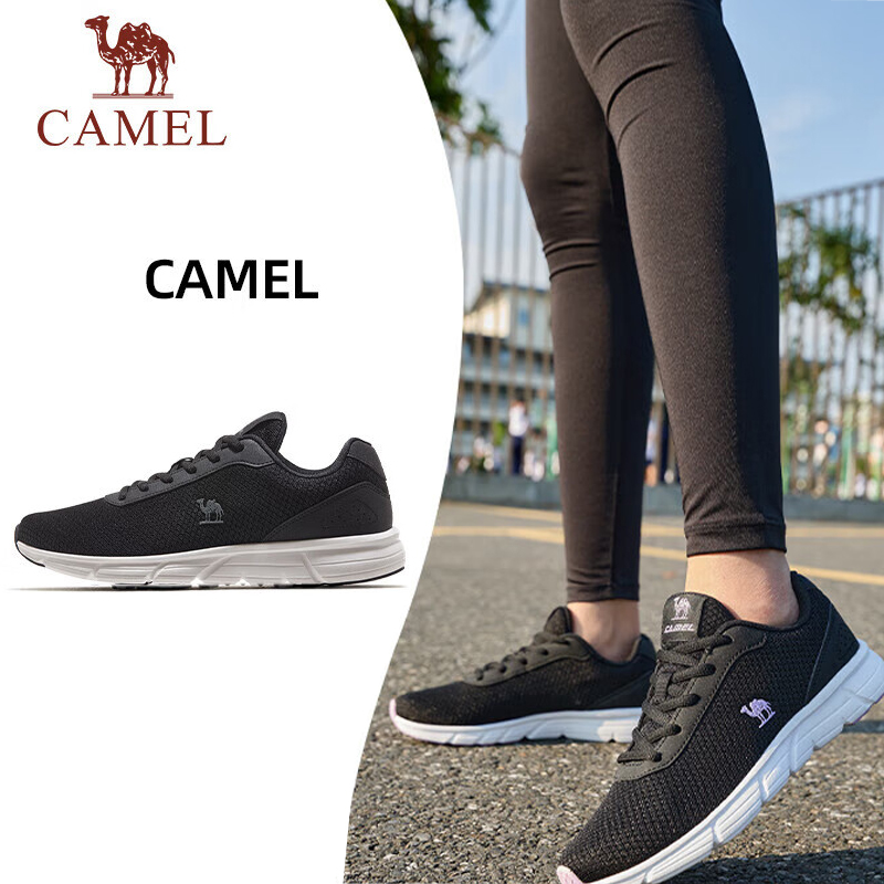 Cameljeans Sports Shoes Women's Summer Mesh Breathable Wear-resistant Casual Running Shoes ราคา 637 บาท*ส่งฟรี