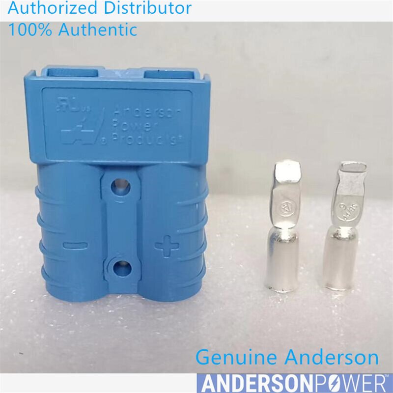 2 Phích Cắm Điện Cái/lốc V Anderson SB 50A 50 SB50 SB50A 600 Chính Hãng Đầu Nối Pin Màu Xám 6319 Đỏ 