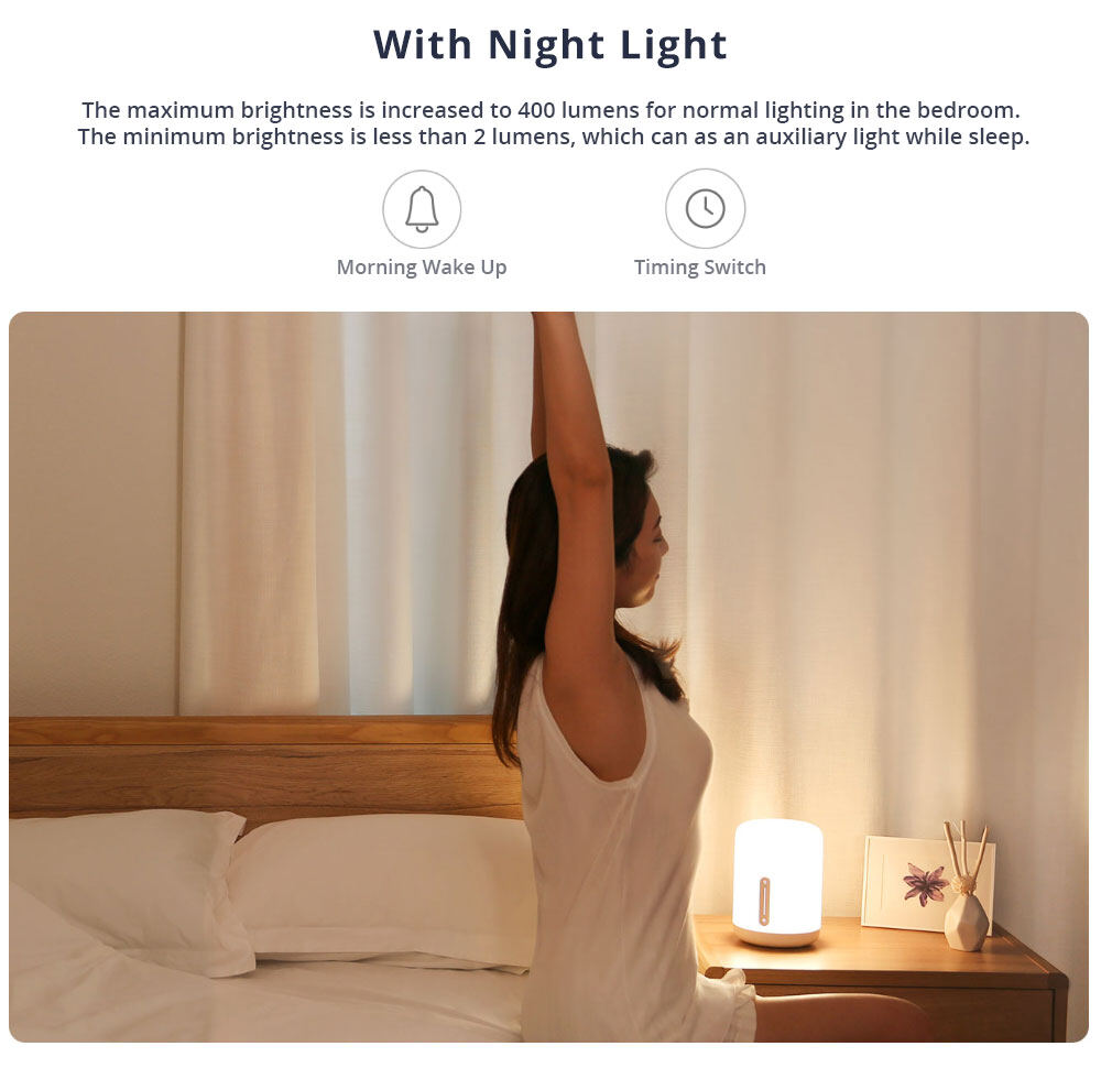 Xiaomi Mijia Bedside Lamp 2 MUE4085CN (White)