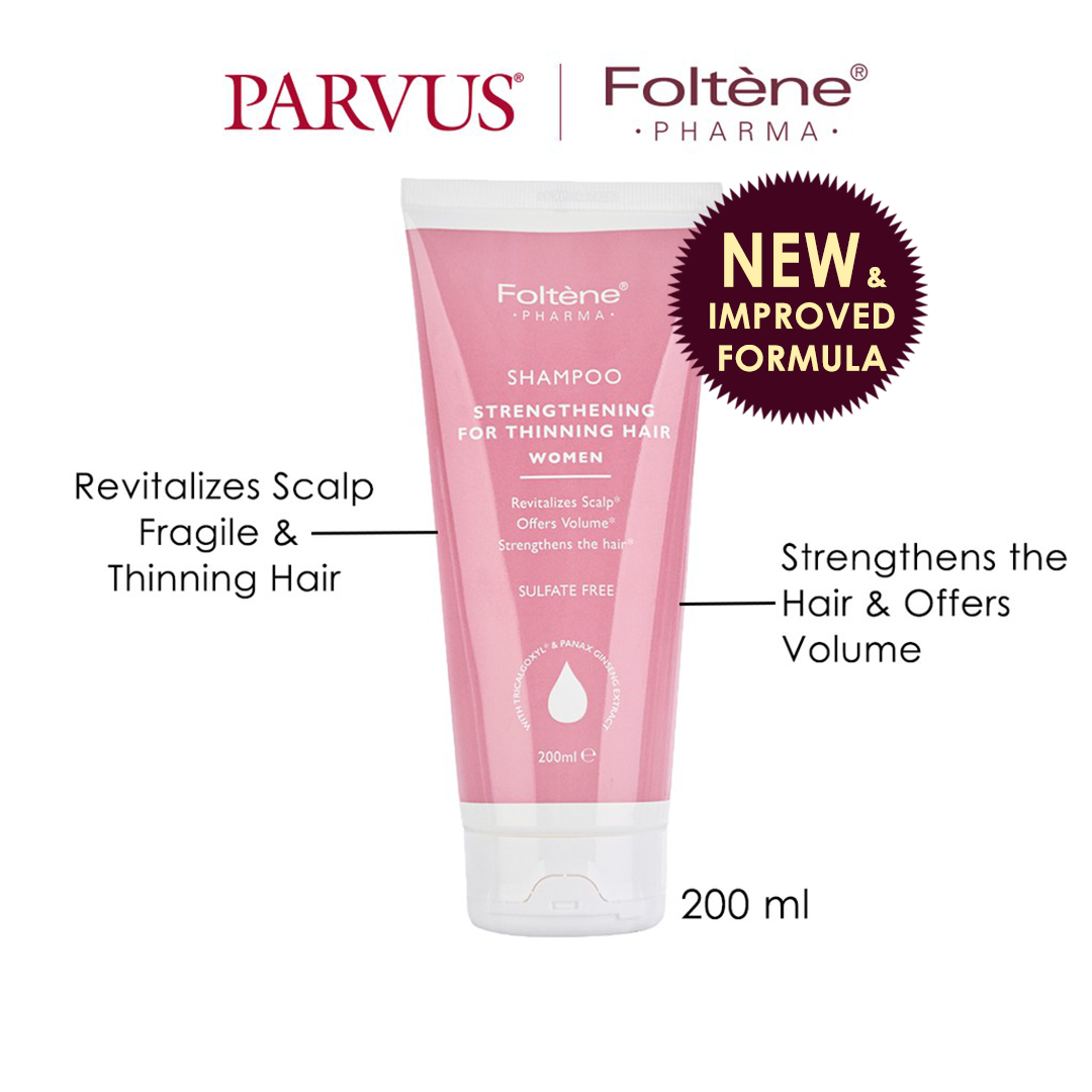 Gambar Foltene PHARMA Strengthening for Thinning Hair Shampoo For Women (200 ml)