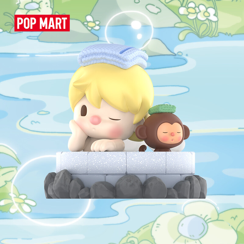 POP MART Sweet Bean Hot Spring Travel Figures