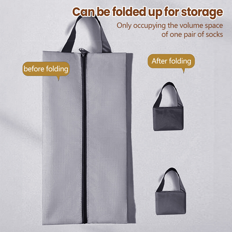Sac de rangement imperméable pliable pour chaussures de voyage_voghion.com