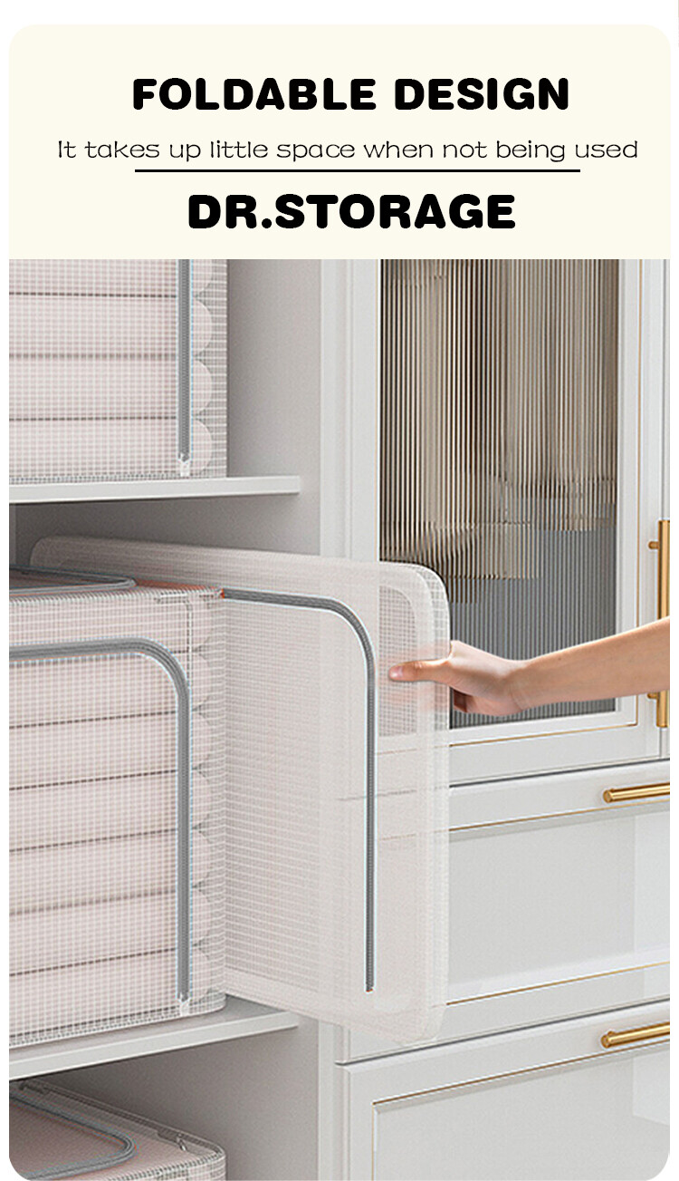 DR.STORAGE Foldable Storage Box, 24L/66L/100L Large Capacity Organizer Container
_voghion.com