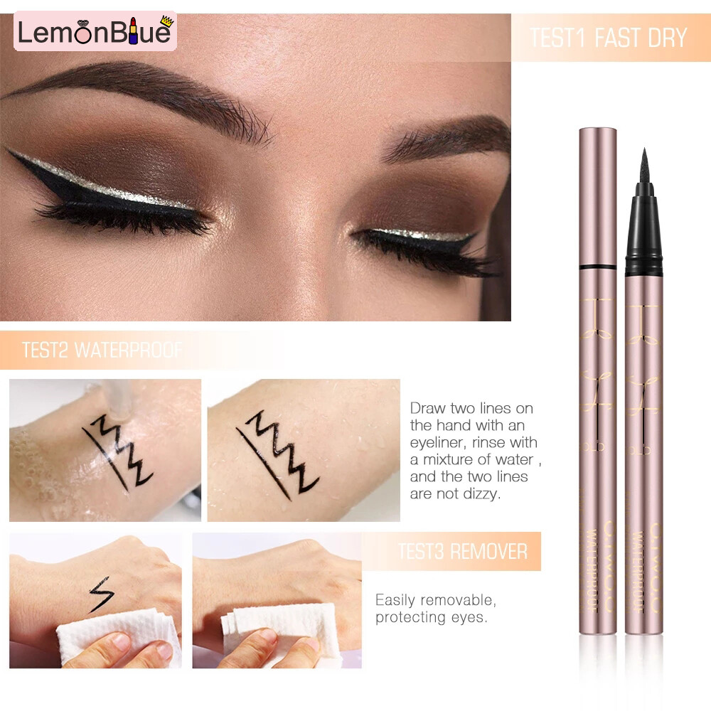 Gambar Liquid Eye Liner Waterproof Sweat Resistan Eye Liner Pencil Makeup Tool Waterproof Sweat Resistan Liquid Eye Liner Waterproof Sweat Resistan Eye Liner Pencil Makeup Tool For Profession Beginning People
