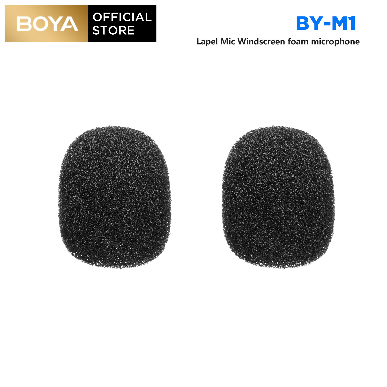 Boya micro phụ kiện micro cài ve áo vỏ kính chắn gió