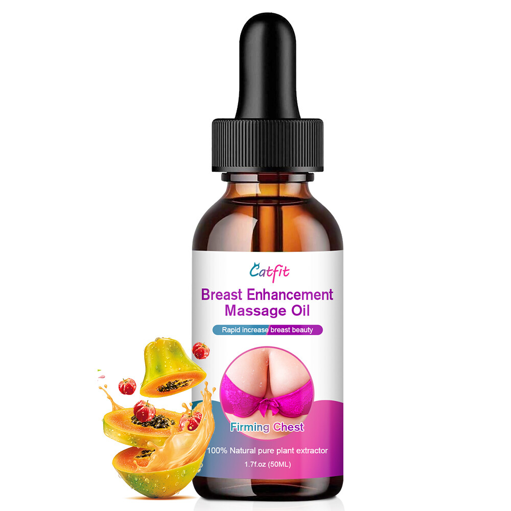 Gambar Catfit Catfit Pure Natural Size Up Firming Care Breast Enhancement Massage Essential Oil promotes female hormones and promotes rapid breast growth