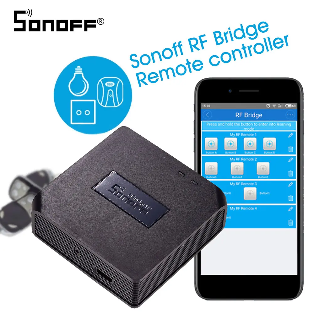 sonoff bridge google home