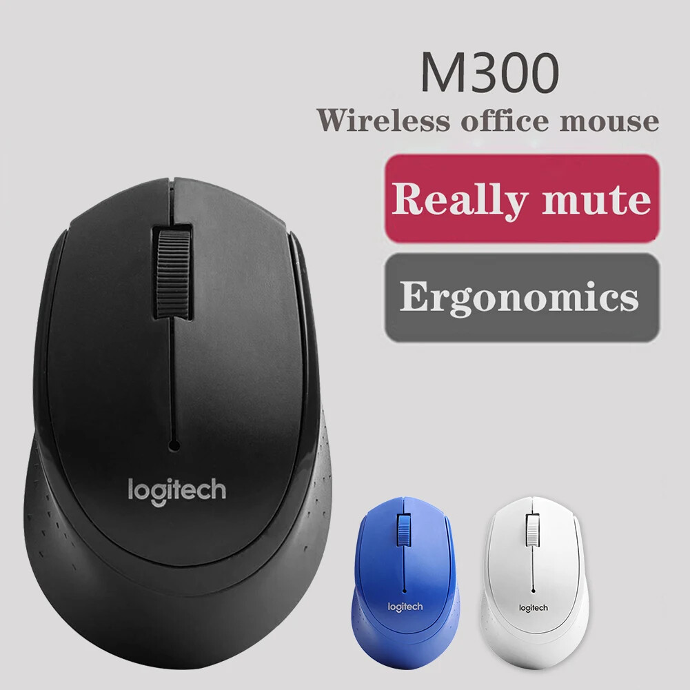 Logitech M330 Wireless Mouse Ergonomic 1000DPI Bluetooth