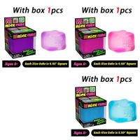 (Local Seller) KEBETEME Dr Pepper x NeeDoh Nice Cube Squishy Toys Soft Stress-Relief Sensory Squeeze Toy Rebound Release Anxiety Toys for Kids and Adults