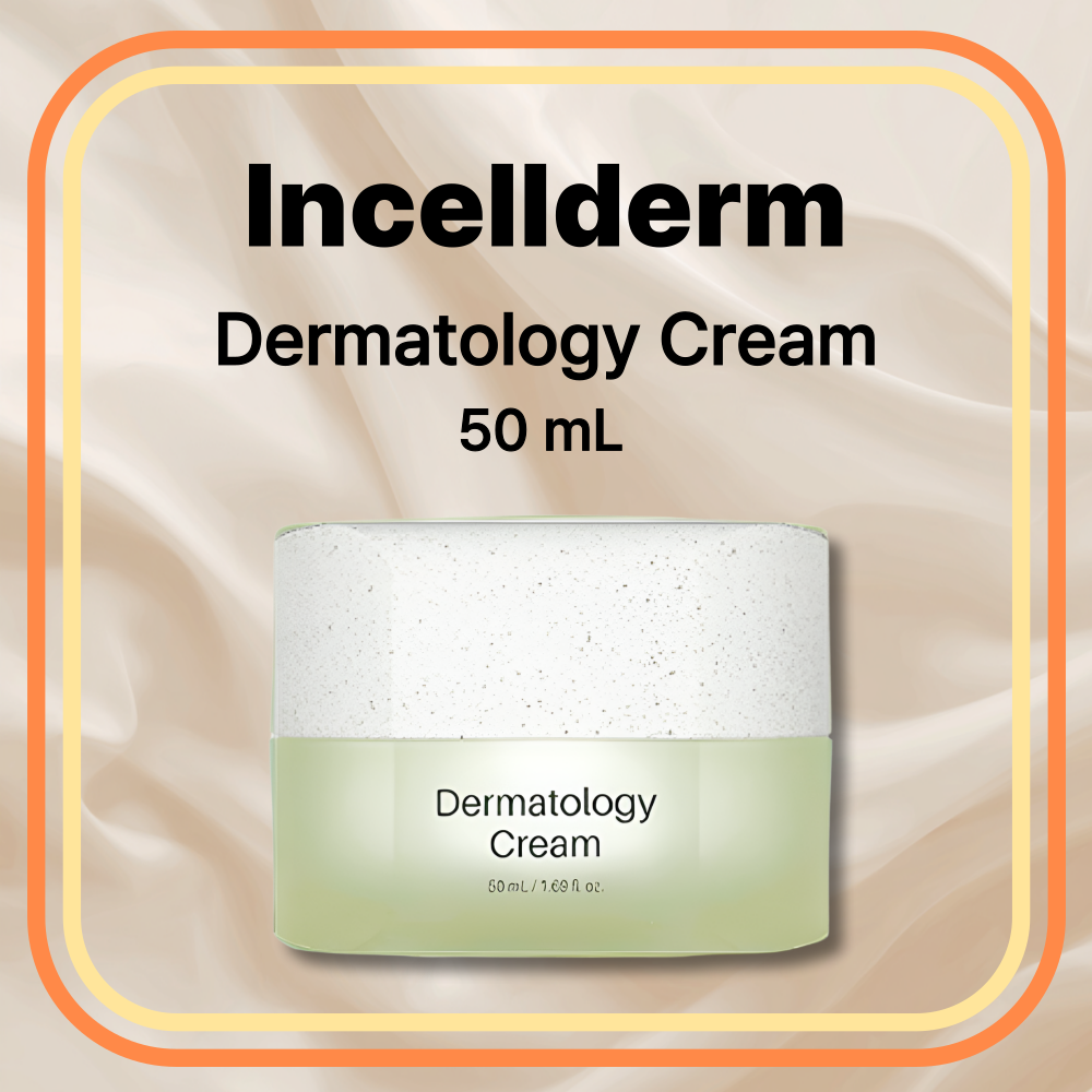 Incellderm Dermatology Cream 50Ml - Calming & Moisturizing Korean