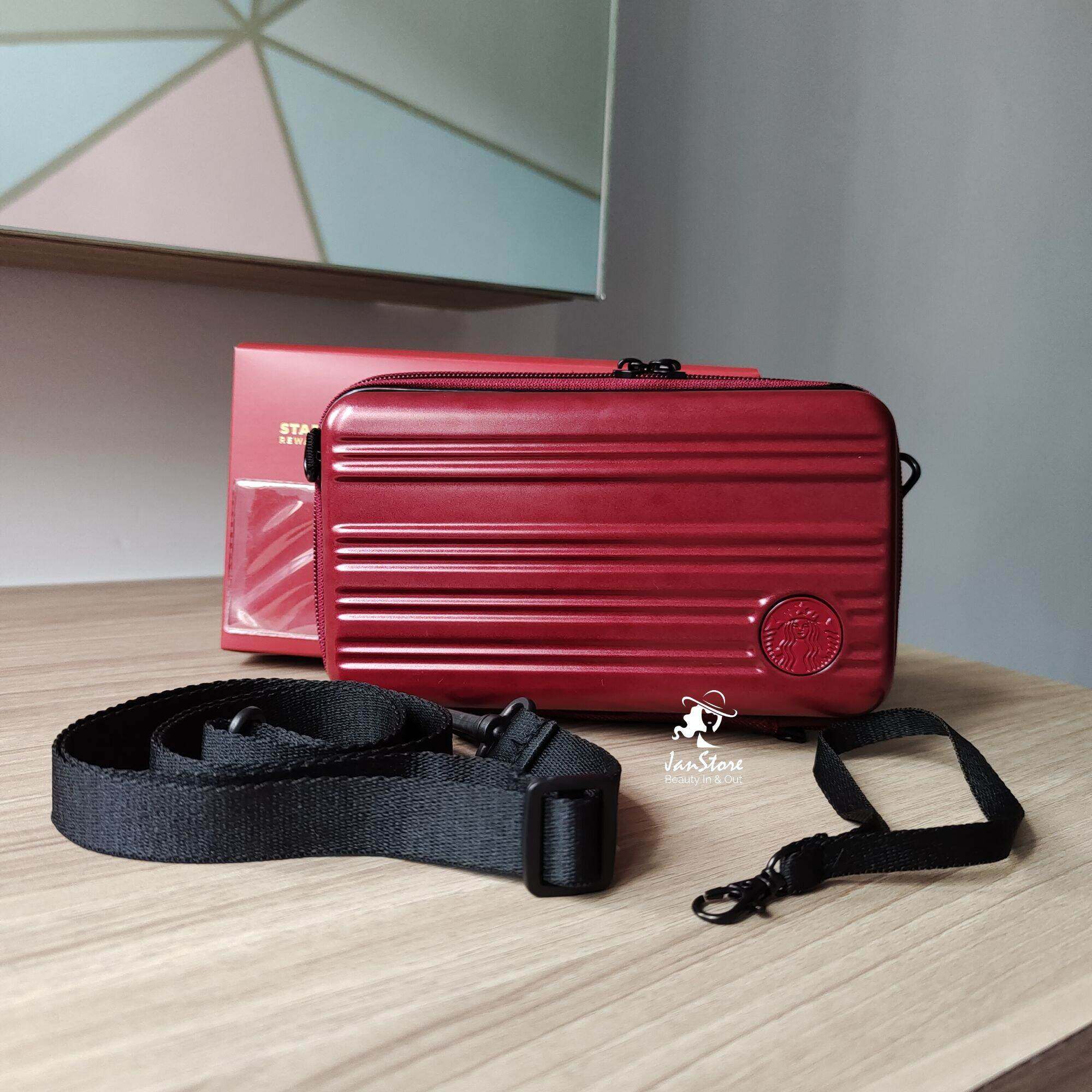 mini luggage crossbody bag