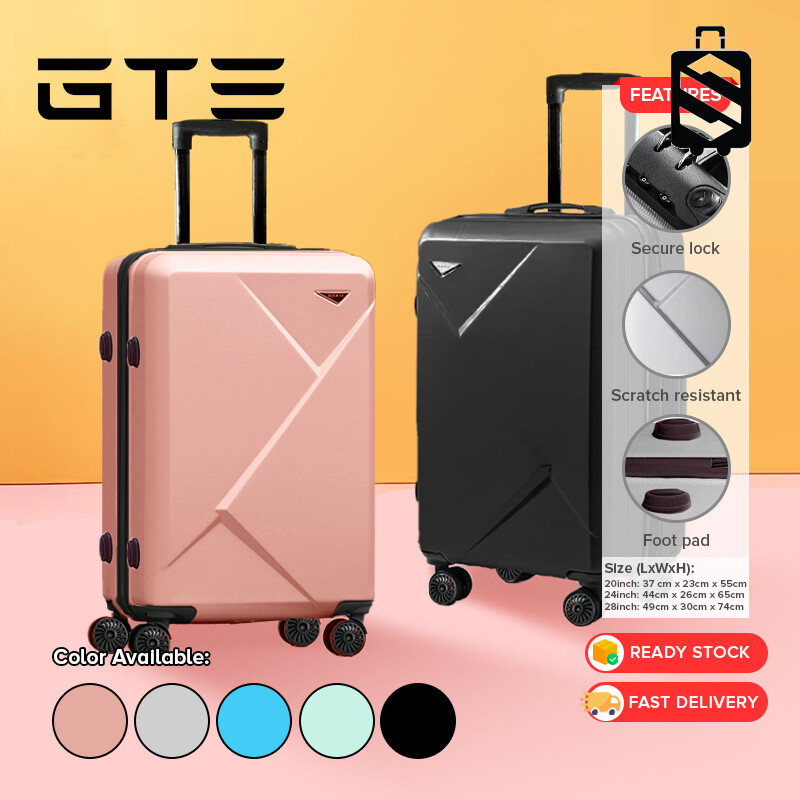 Language Bag Travel: Lightweight 20/24 Inch Abs Hardshell Luggage