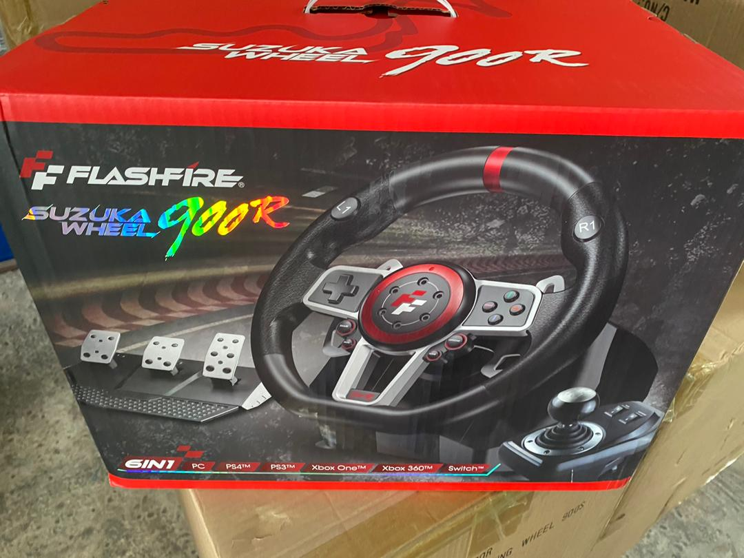 ハンコンセット FLASHFIRE SUZUKA WHEEL ES900R ハンドル