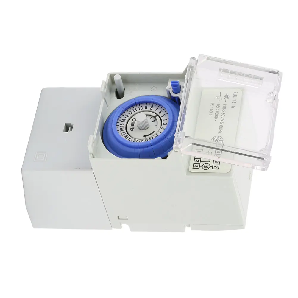Manual//Auto Mechanical Timer Switch SUL181H Timer Controller 110-230V 24 Hours Analog Timer Switch for Road Application