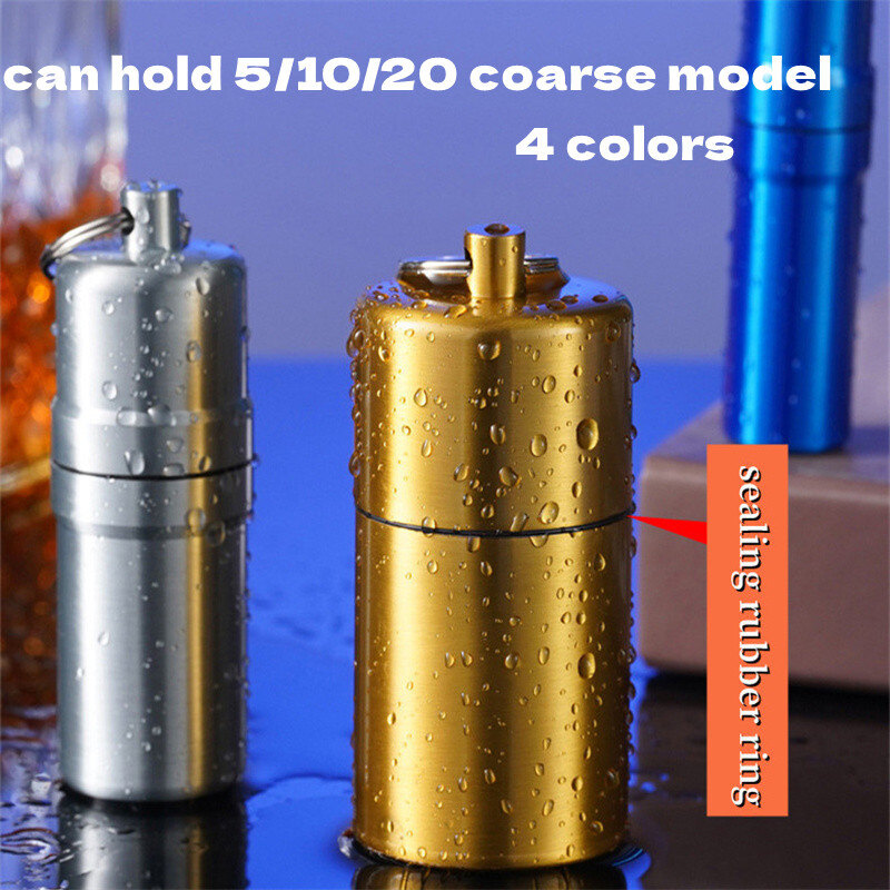 Portable Pocket Cigarette Case With Built-in Mini Ashtray_voghion.com