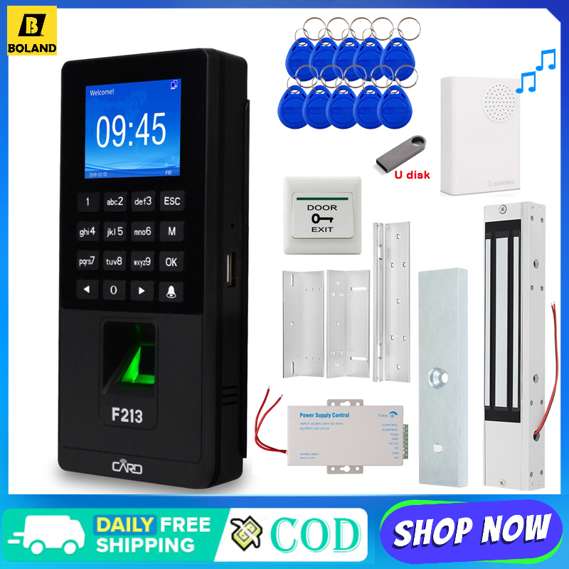 Boland bàn phím kiểm soát truy cập vân tay sinh trắc học máy chấm công rfid mật khẩu hỗ trợ nhân viên mạng tcp/ip check-in usb