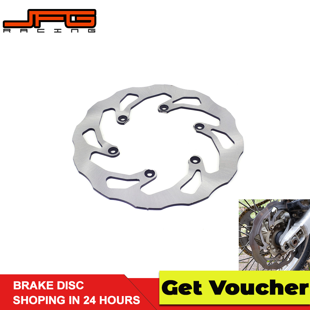 JFG Racing ĐĨA PHANH Lượn Sóng Phía Sau 245MM Rotor Cho YZ125 YZ250 YZ250F YZ450F YZ125X YZ250X YZ25