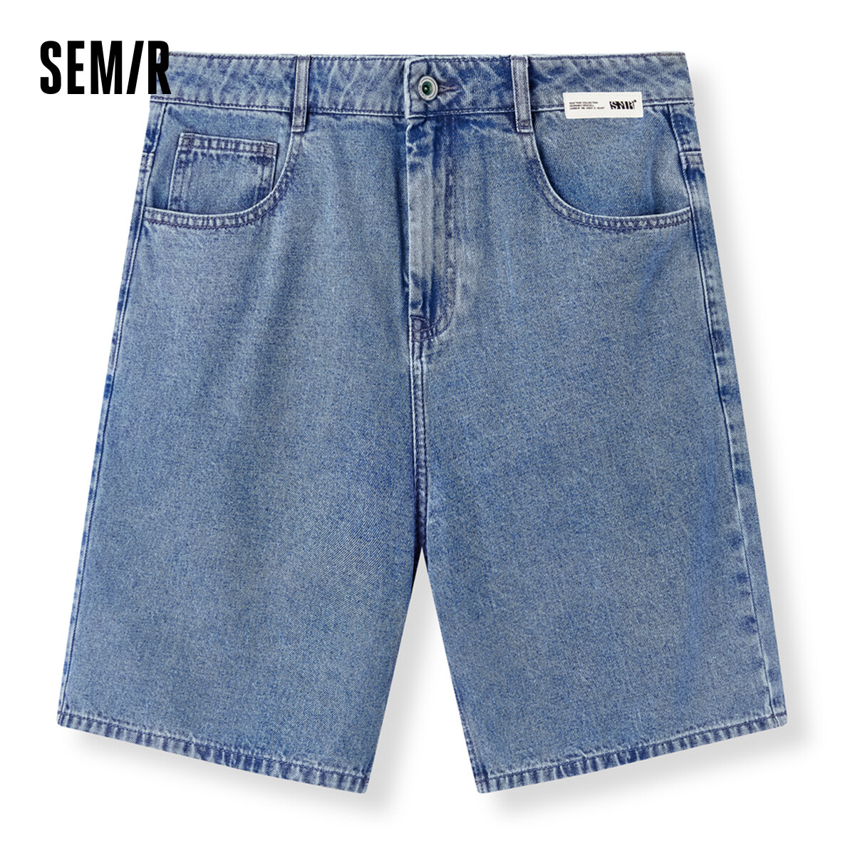 Semir Men Jeans 2023 Summer New Vintage Fashion Simple Trend Street
