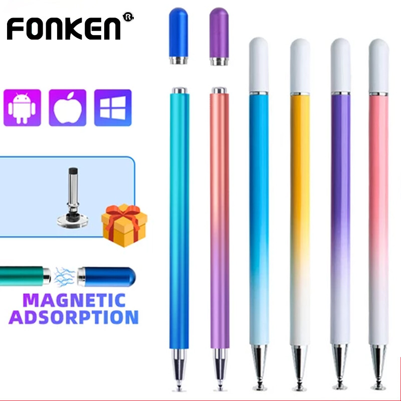 Fonken Quà Tặng Miễn Phí Stylus Pen Phổ Mag netic Pen Cap Vẽ Điện Thoại Thông Minh Cảm Ứng Pen Cho Android Bảng Vẽ Viết Điện Thoại Di Động Bút Chì