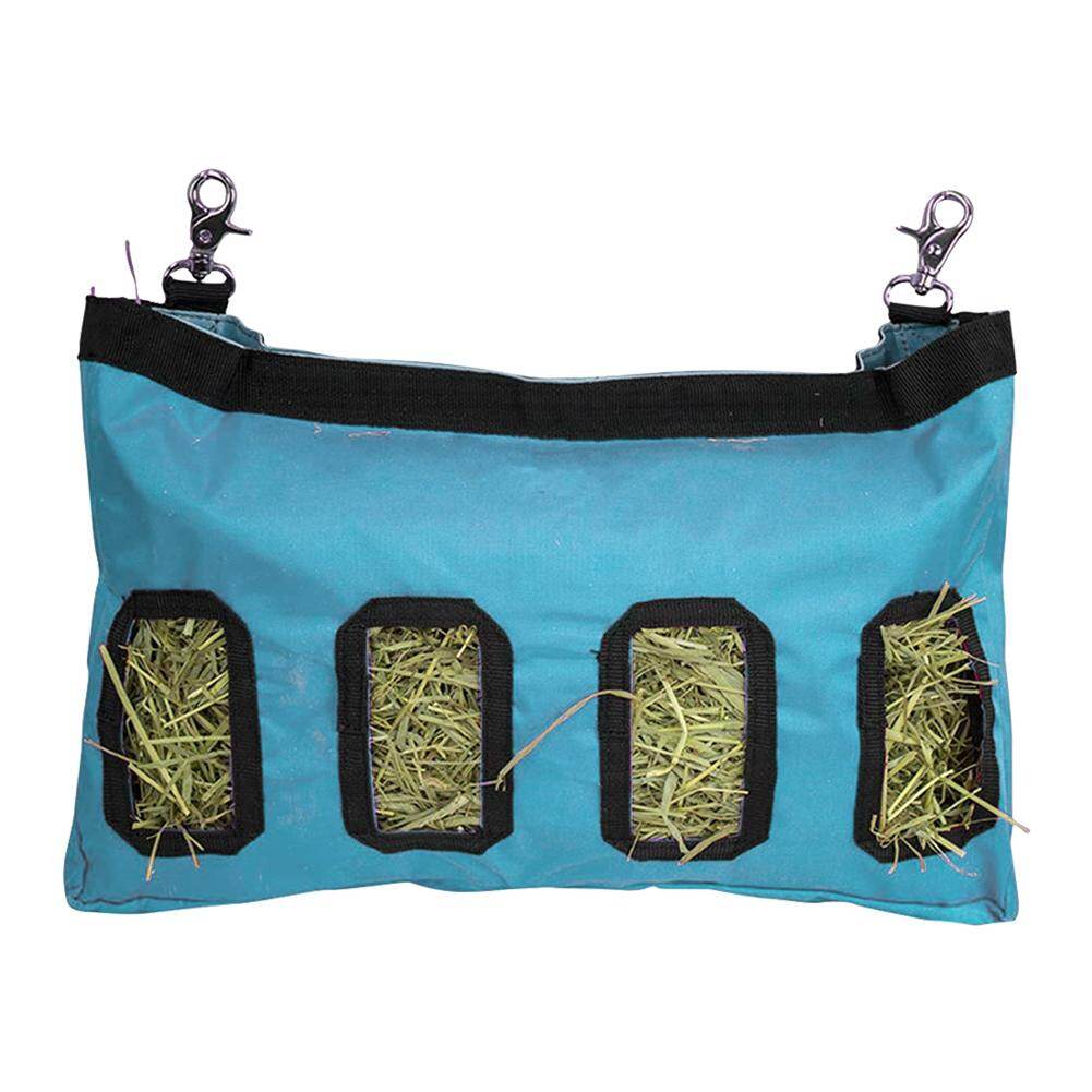 Hay Bag Hanging Feeder Sack Holder Feeding Supply For Rabbit