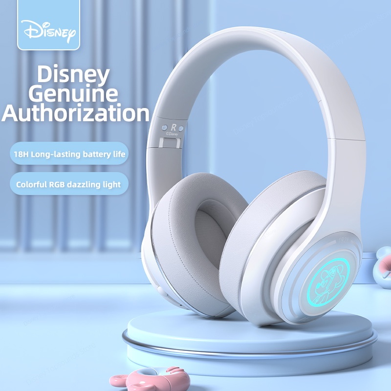Disney tai nghe không dây h1 tai nghe bluetooth tai nghe chơi thể thao âm nhạc hifi âm thanh nổi bluetooth 5.1 có micrô xoay chống ồn