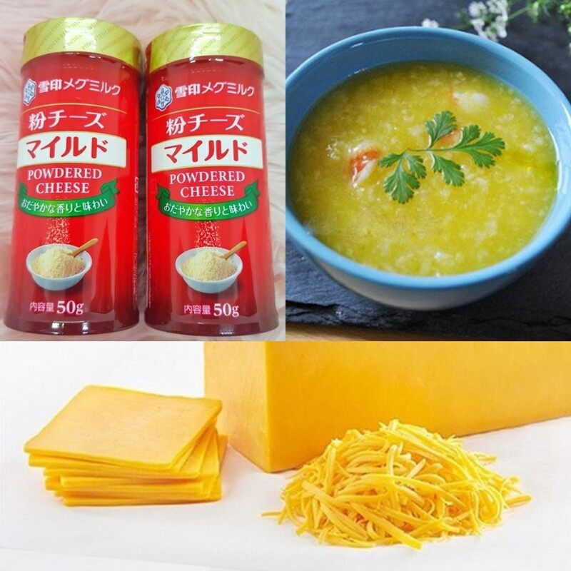 Phô mai rắc cháo Meg Nhật Bản 50g