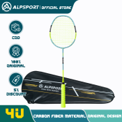 ALP SZZ100 Badminton Racket - Professional Grade Carbon Fiber