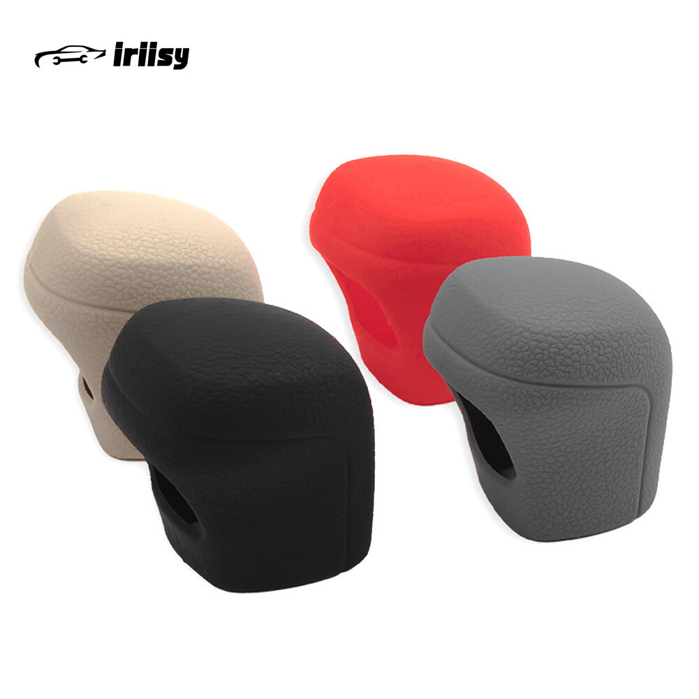 iriisy Silicone Car Case Gear Head Shift Collars Shift Knob Grips Cover Shift Lever Decoration Cover Accessories For Toyota Corolla Thunder Camry CHR IZOA ราคา 31 บาท*ส่งฟรี