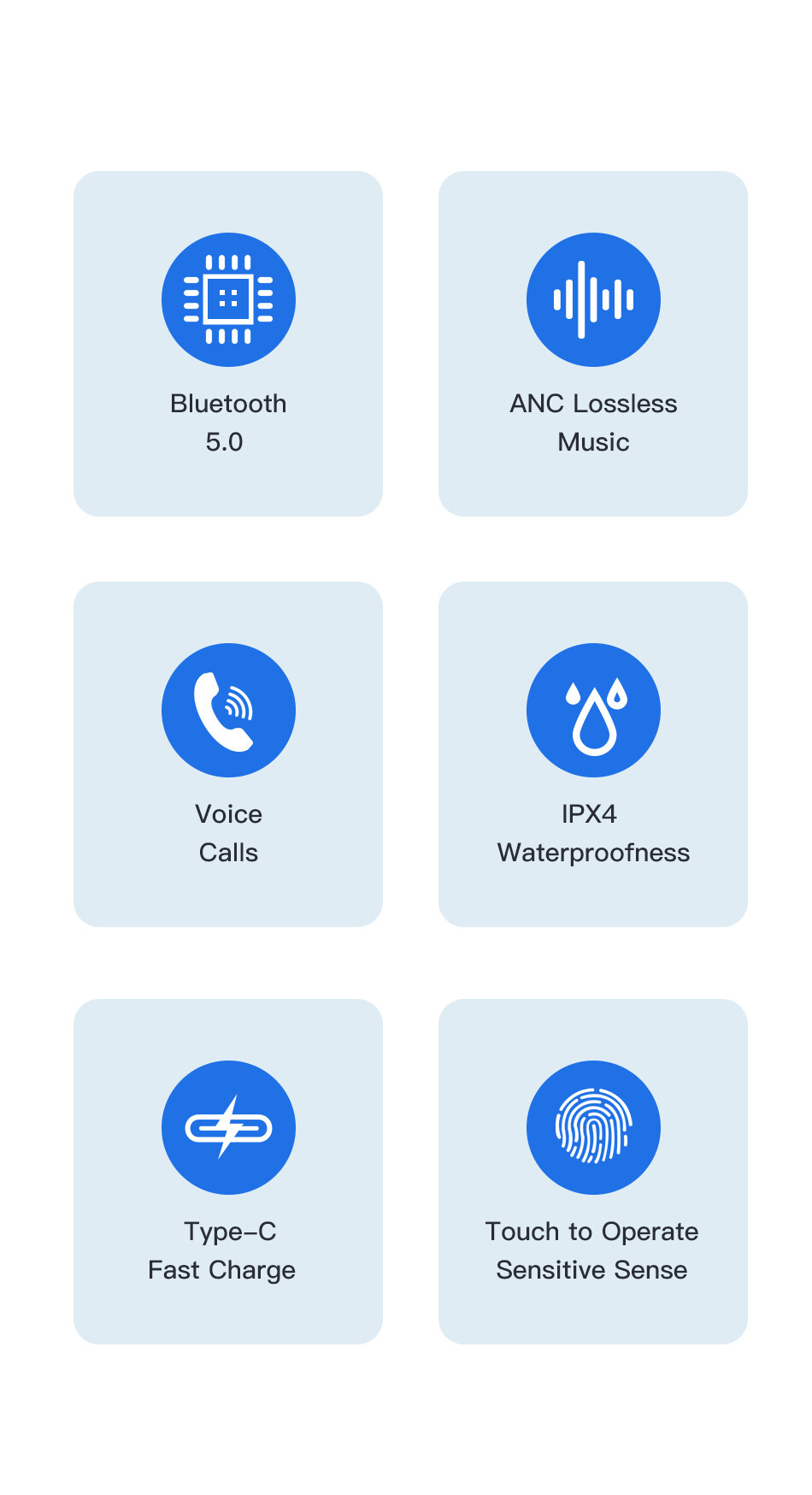 Awei TA1 2022 Baru TWS Wireless Bluetooth Earbud ANC Active Noise  Cancelling lossless Music Earphone mendukung pengisian cepat Headset Gaming  IPX4 Tahan Air Bluetooth 5.0 HiFi Bass Stereo Musik Dengan Mic Untuk