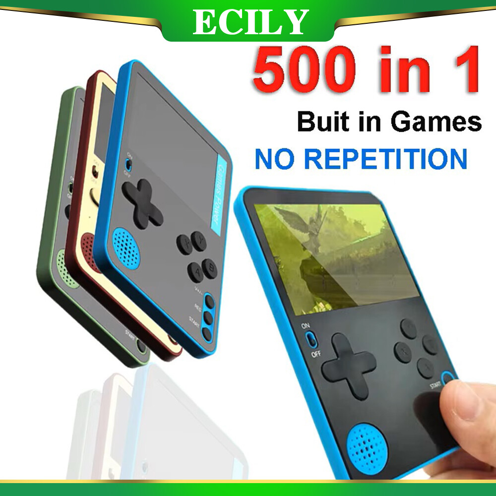 K10 Handheld Game Console FC500 Classic Games LCD Portable Retro Video Mini Game Console Rechargeable Great Gift for Kids ECILY - ยี่ห้อ ECILY ราคา 497 บาท*ส่งฟรี