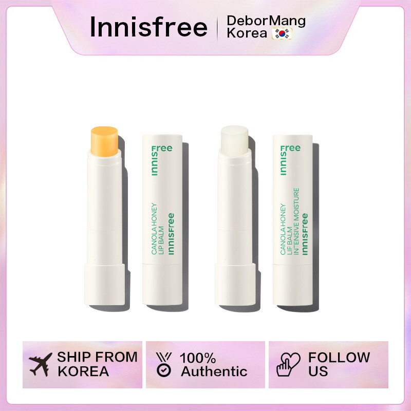 Son dưỡng môi KOREA New Version 2023 Innisfree Canola Honey Lip Balm 3.5g