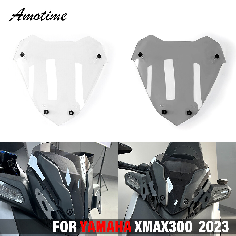 Cho yamaha xmax300 2023 xe máy sửa đổi kính chắn gió x-max300 acrylic kính chắn gió phía trước