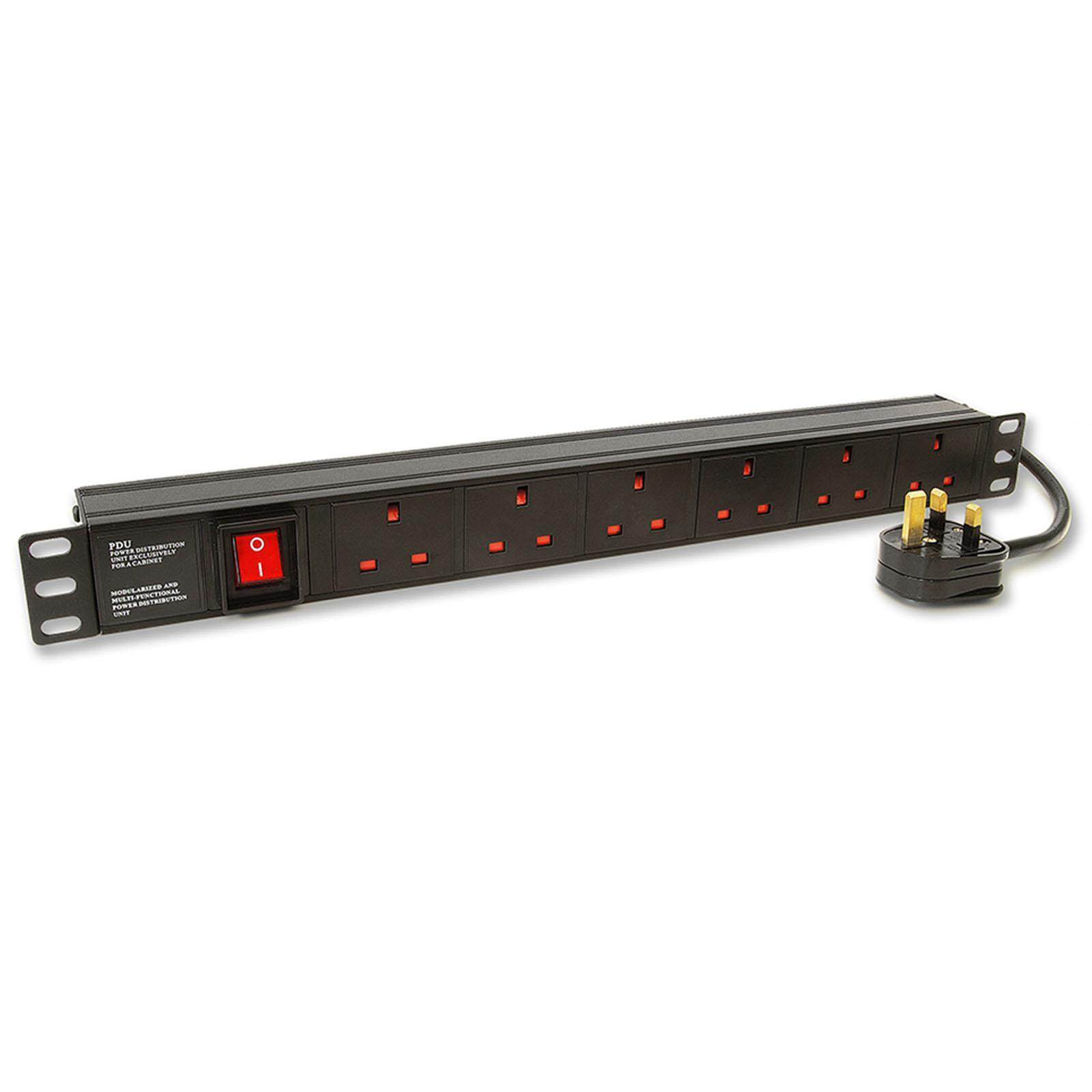 Universal 19 Inch Rack Mount Pdu Power Distribution Unit Power