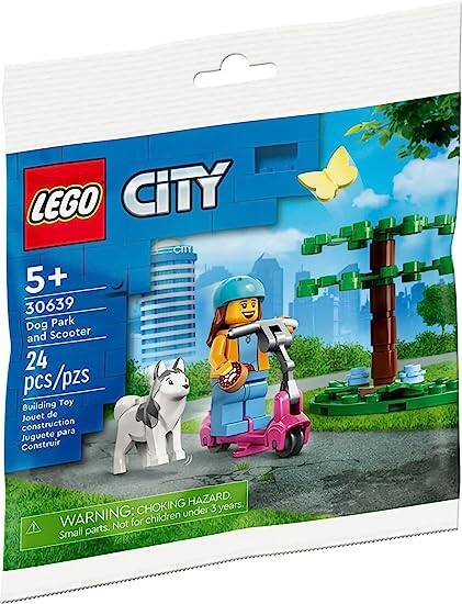 LEGO City Dog Park and Scooter 30639 Polybag