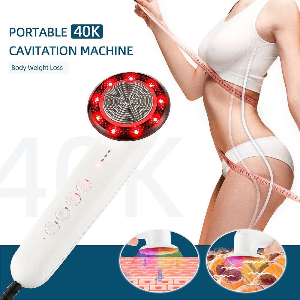 Gambar iebilif 40K Ultrasonic Cavitation Body Slimming Machine Massage Lose Weight Relax Body Beauty Device