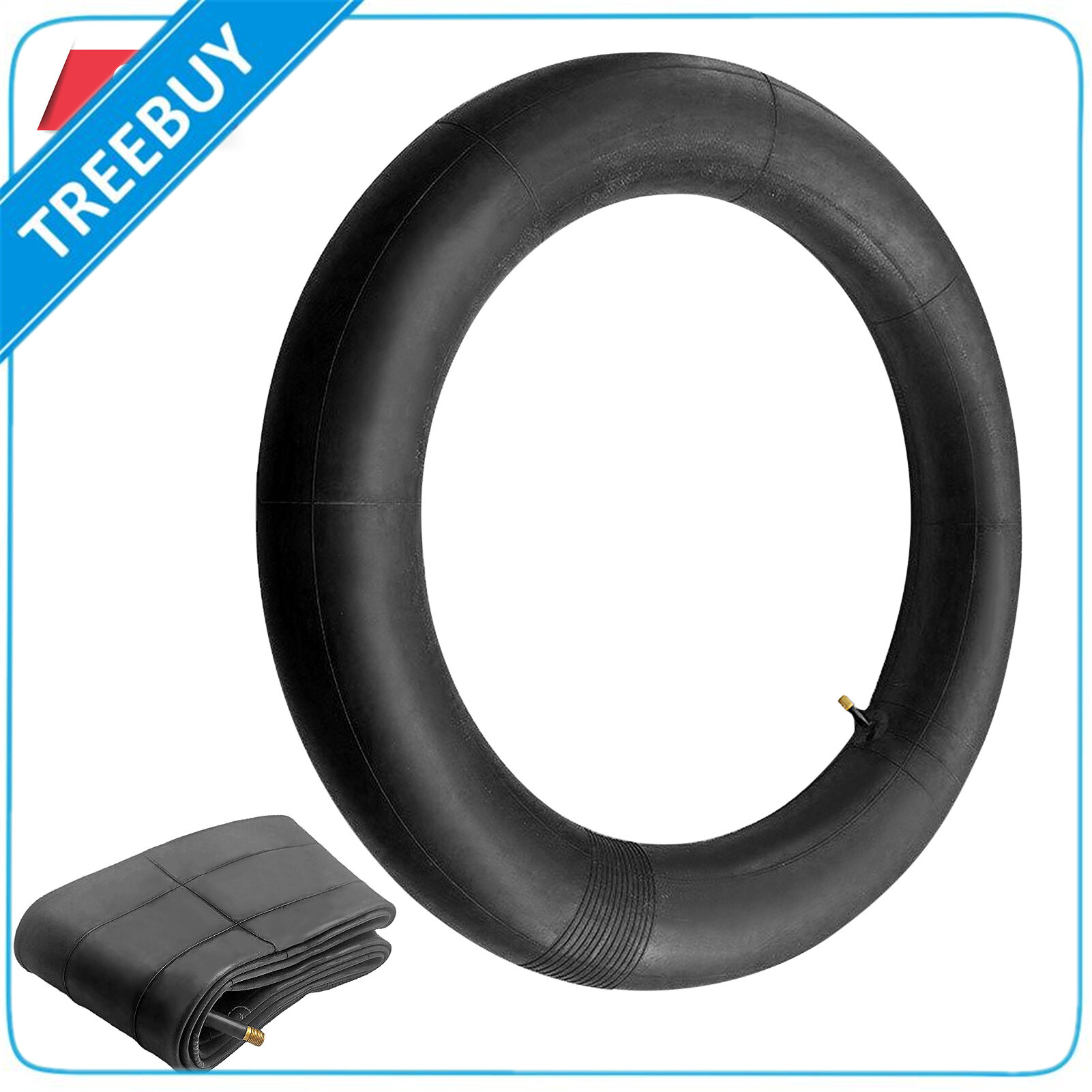 Lốp trong xe đạp 20*4 inch van bơm hơi schraders ống trong cho xe trượt tuyết lốp xe đạp lốp ống cao su butyl
