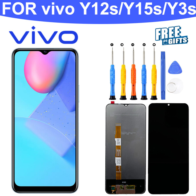 6.51 "lcd cho vivo y12s vivo y15s vivo y3s màn hình lcd màn hình cảm ứng số hóa bộ phận thay thế màn hình