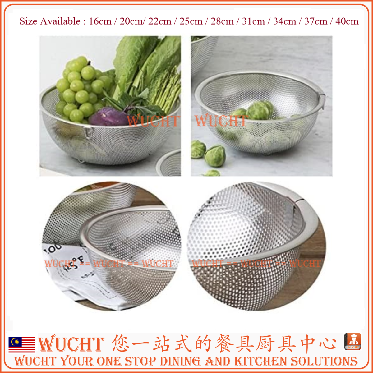 Micro-Perforated Colander Set Of 2 Salad Bowl With Perforated Drain Mesh  Basket Kitchen Strainer Set Washing Rice Filter Basin - AliExpress
