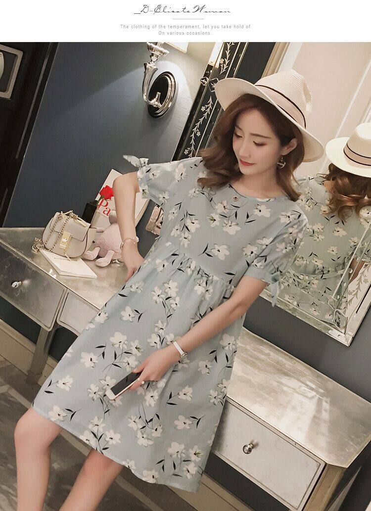 Pregnant Baby Mall Maternity Dress 