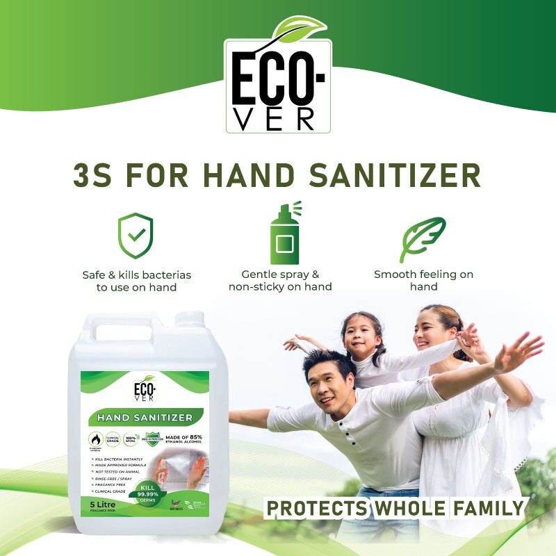 Gambar NEW ARRIVALS !!! 5L Hand Sanitizer 85% ETHANOL Alcohol Disinfectant Alcohol Hand Sanitizer