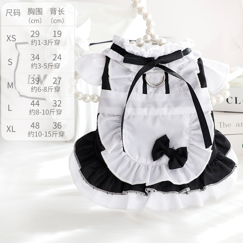 Mùa hè tươi mới váy cho cún cưng váy cho thú cưng cotton quần áo thú cưng váy lưới ngọt ngào quần áo cho chó cho chó nhỏ chó con váy dễ thương