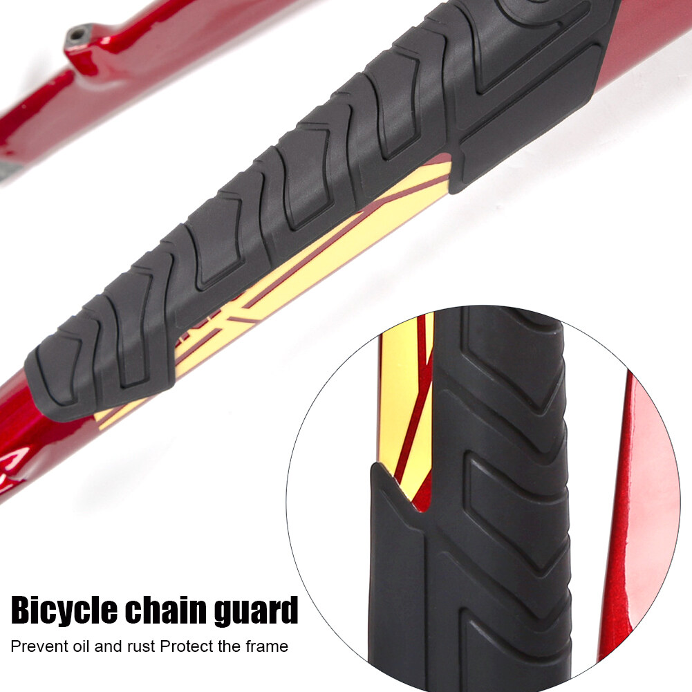 Silicone Rubber Chainstay Protector Guard Chain Slap Guard 