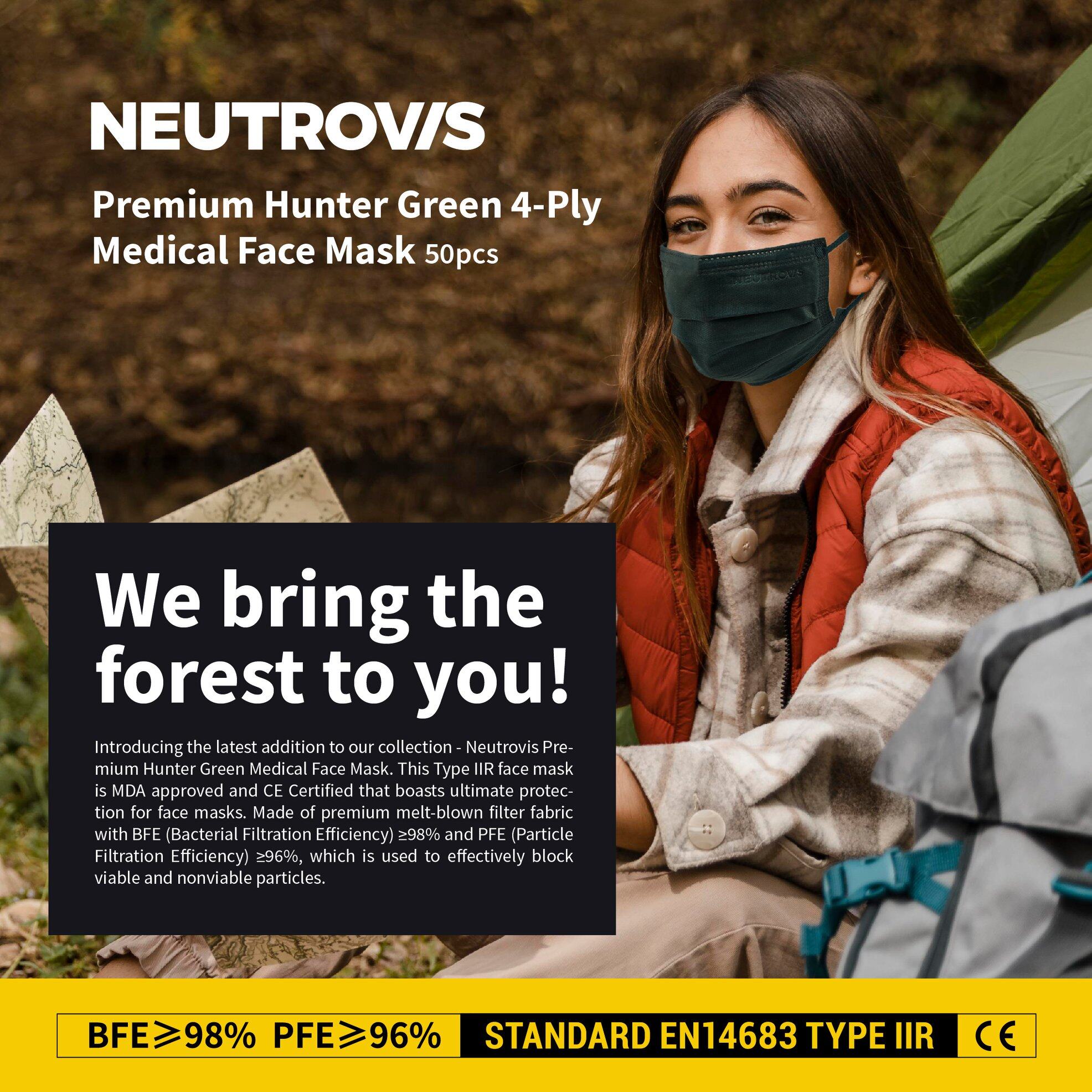 neutrovis mask hunter green