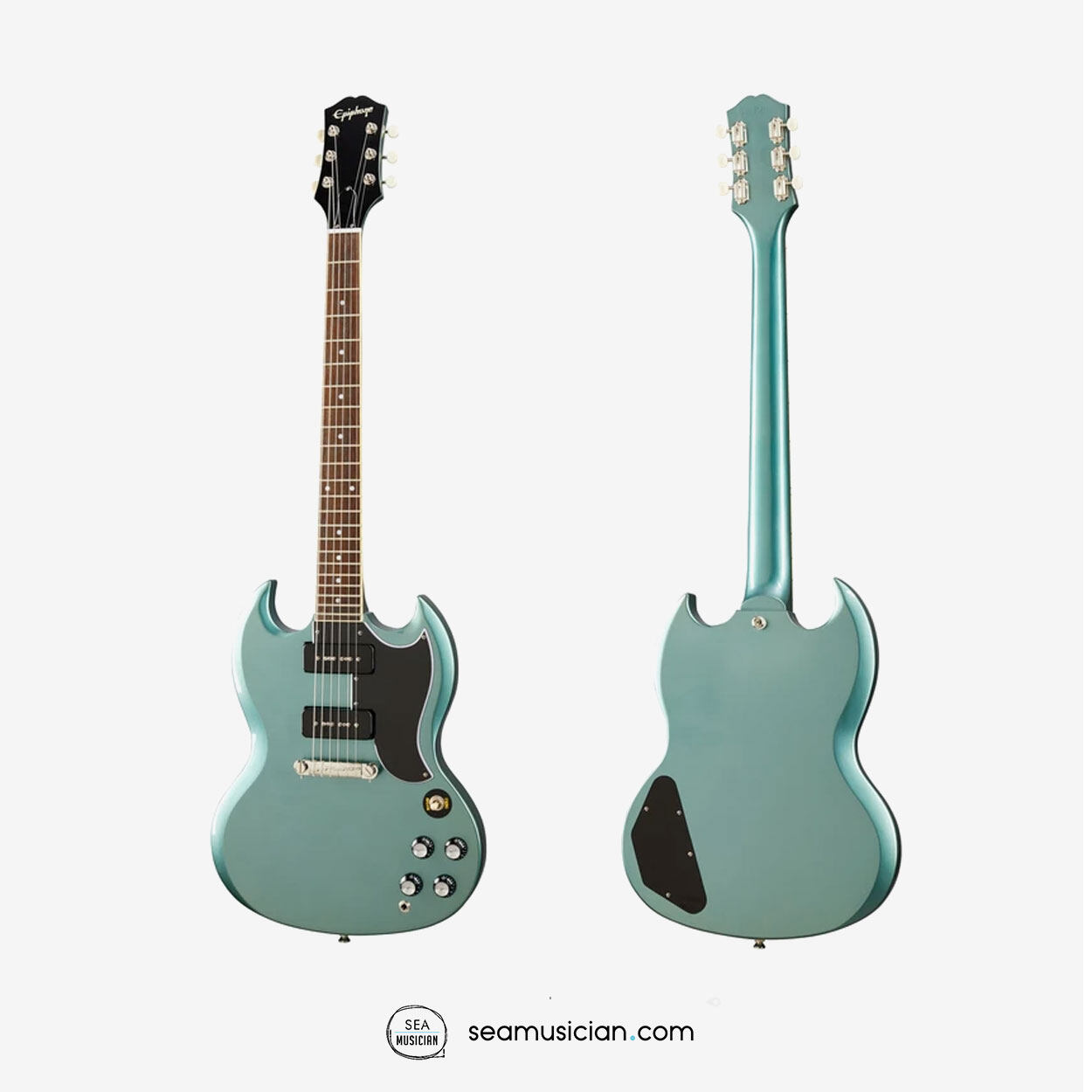 EPIPHONE SPECIAL P-90 FADED PELHAM BLUE COLOR ELECTRIC